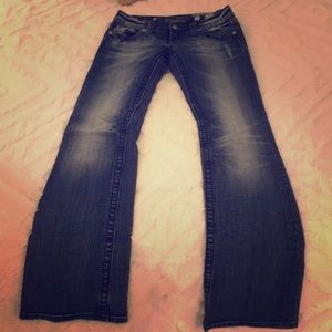Miss me boot cut jeans size 27 long